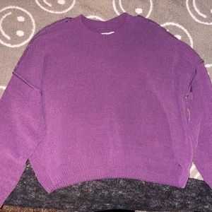 Purple Hollister California Sweater. Size Large!